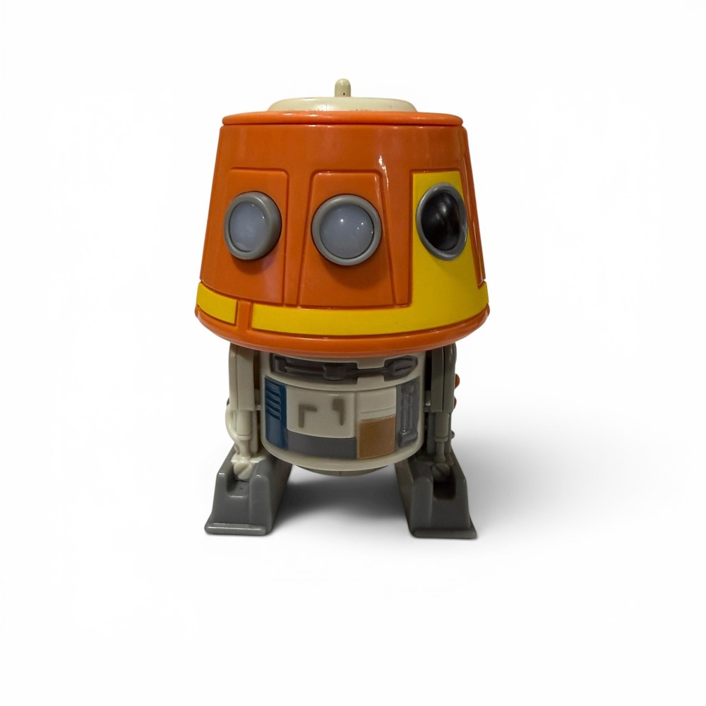 Hasbro Star Wars Rebels C1-10P Chopper Droid Interactive Action Figure Orange 4"